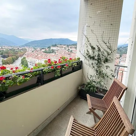 Il Grattacielo Luxury - Center - Confort And Beautiful View Apartment Pinerolo